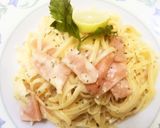 Foto langkah ke 5 dari resep Fettucine-30 Carbonara #pr_pasta #prpasta.