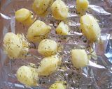 A picture of step 4 of Rosemary Oven Roast Potatoes.