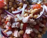 Une image de l'étape 6 de Salade de pois chiches.