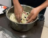 A picture of step 5 of Sweet Tamales.