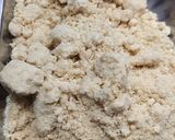 A picture of step 1 of Jaggery churma ladoo.