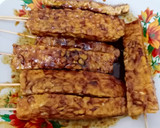 Foto langkah ke 4 dari resep Tempe Bakar Teflon (Sate Tempe).