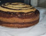 Foto del paso 5 de la receta: Torta marmolada de vainilla y chocolate 🍰