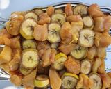 Une image de l'étape 5 de Brochette Poulet curry Bananes.