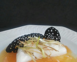 Foto del paso 9 de la receta: Bacalao confitado con crujiente de puerro