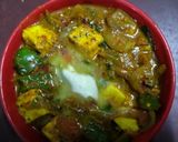 A picture of step 3 of Kadai Paneer.