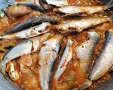 Foto del paso 4 de la receta 149. Sardinas con tomate y verduras