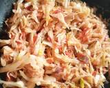 Fried cabbage recipe step 2 photo