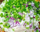 A picture of step 9 of Chicken Onion Spaghetti.
