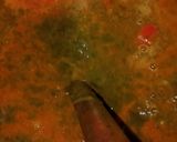 A picture of step 3 of Moong dal palak.
