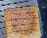 A picture of step 4 of Masala toast.