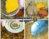 A picture of step 3 of Punjabi kadhi.