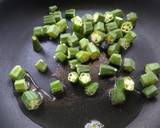 Bhinda Ni Kadhi recipe step 1 photo
