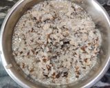 A picture of step 3 of Barnyard millet urad dal khichdi.