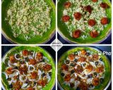 प्रॉन्स पेस्टो पिझ्झा (prawns pesto pizza recipe in marathi) रेसिपी स्टेप 4 फोटो 