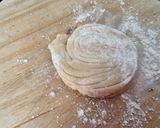 A picture of step 2 of Seekh kabab paratha.
