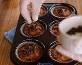 A picture of step 8 of Double Chocolate Muffins.