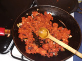 Tostadas de chorizo
