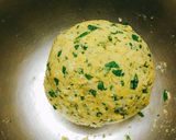 A picture of step 3 of Makki Ka Mooli Ka Dodha.