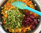 A picture of step 10 of Spiced Edamame & Cranberry Rice.