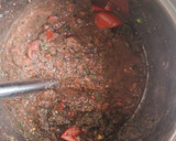 Foto del paso 3 de la receta: Gazpacho con aceitunas negras y albahaca