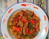 Foto langkah ke 5 dari resep Oseng daging campur pedas.