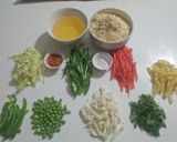 A picture of step 1 of Vegetable pakora.