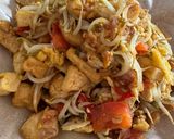 Foto langkah ke 8 dari resep Tumis Tauge Tahu Telur Spesial #tiketGAS2025.