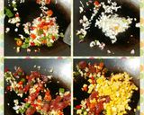 Foto langkah ke 4 dari resep Spicy lapchiong fried rice (non halal).