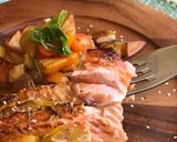 Foto del paso 2 de la receta: Salmón al romero y limón ✨