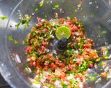 A picture of step 3 of Maxican Salsa With Nachos.