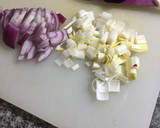Foto del paso 1 de la receta Pasta con salmón, queso y alcaparras