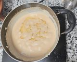 A picture of step 5 of Rose Kaju Katli.