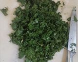 Foto langkah ke 1 dari resep Tumis Daun Singkong.