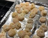 A picture of step 5 of Quick Coconut Prawns with Sriracha Mayo.