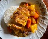 รูปขั้นตอนการทำที่ 2 ของ แกงกะหรี่(Japanese curry)+หมูทอด by ChefTukkata🍲