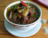 Rawon Patah (Pepaya Mentah) langkah memasak 9 foto