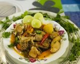 A picture of step 8 of Simple Chicken Stew: Bong Style.
