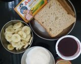બનાના સેન્ડવીચ(Banana sandwich recipe in Gujarati) રેસીપી સ્ટેપ1ફોટો