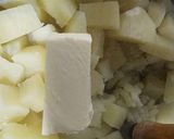 Foto del paso 4 de la receta: Pastel de papa a la pechuguita (corazón de muzzarella😍)