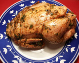 Foto del paso 20 de la receta: Pollo confitado al horno con pasas y orejones