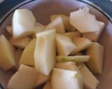 Foto del paso 1 de la receta: Pera en compota proteica