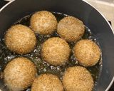 A picture of step 10 of Sesame balls ~ Jian Dui 煎堆.