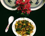 A picture of step 8 of Winter Vegetable Stir fry / Bhaaji.