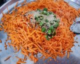 A picture of step 2 of Gajar nu chhin / sambharo.