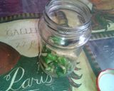 A picture of step 3 of Ginger and green chilli pickle.