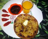 आलू पराठा (Aloo paratha recipe in hindi) रेसिपी चरण 7 फोटो