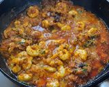 A picture of step 7 of Special Prawns masala gravy.