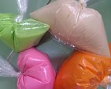Foto langkah ke 4 dari resep Kue jaring Pelangi.