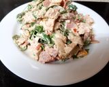 A picture of step 5 of My Steamed Chicken Salad😊.